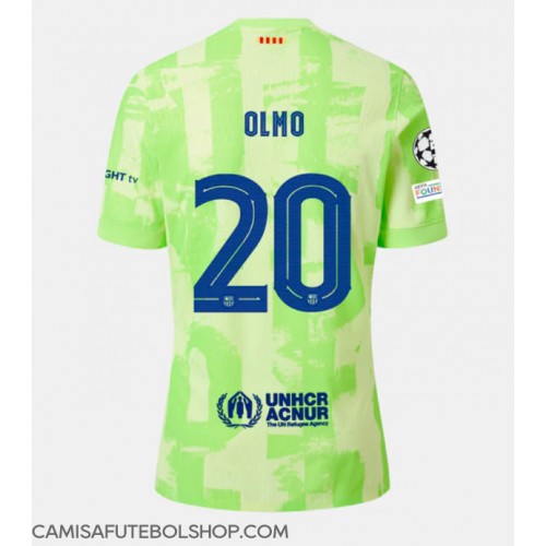 Camisa de time de futebol Barcelona Dani Olmo #20 Replicas 3º Equipamento 2024-25 Manga Curta